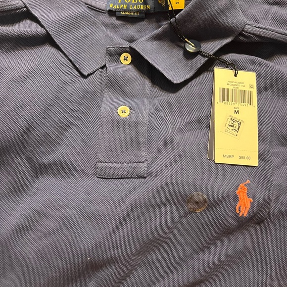 Classic Fit Mesh Polo Shirt - Picture 3 of 4